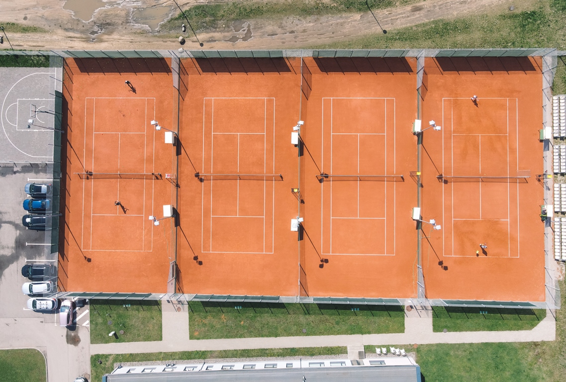 Teniso kortai stadione „Vingis“